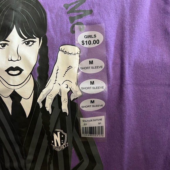 🎃Wednesday Addams Family Graphic tee for Girl🎃 - Picture 3 of 5